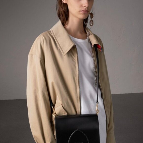 Burberry crossbody leather bag - Authentic (brown) - Picture 9 of 10